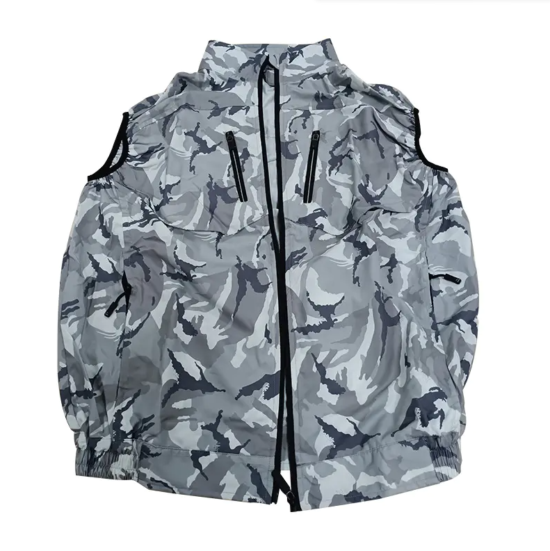 Traje de ar condicionado de mangas compridas de camuflagem (FQ-24T3)